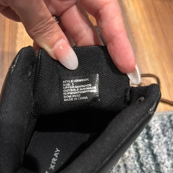 Boys Black Leather Boots - Picture 6 of 6